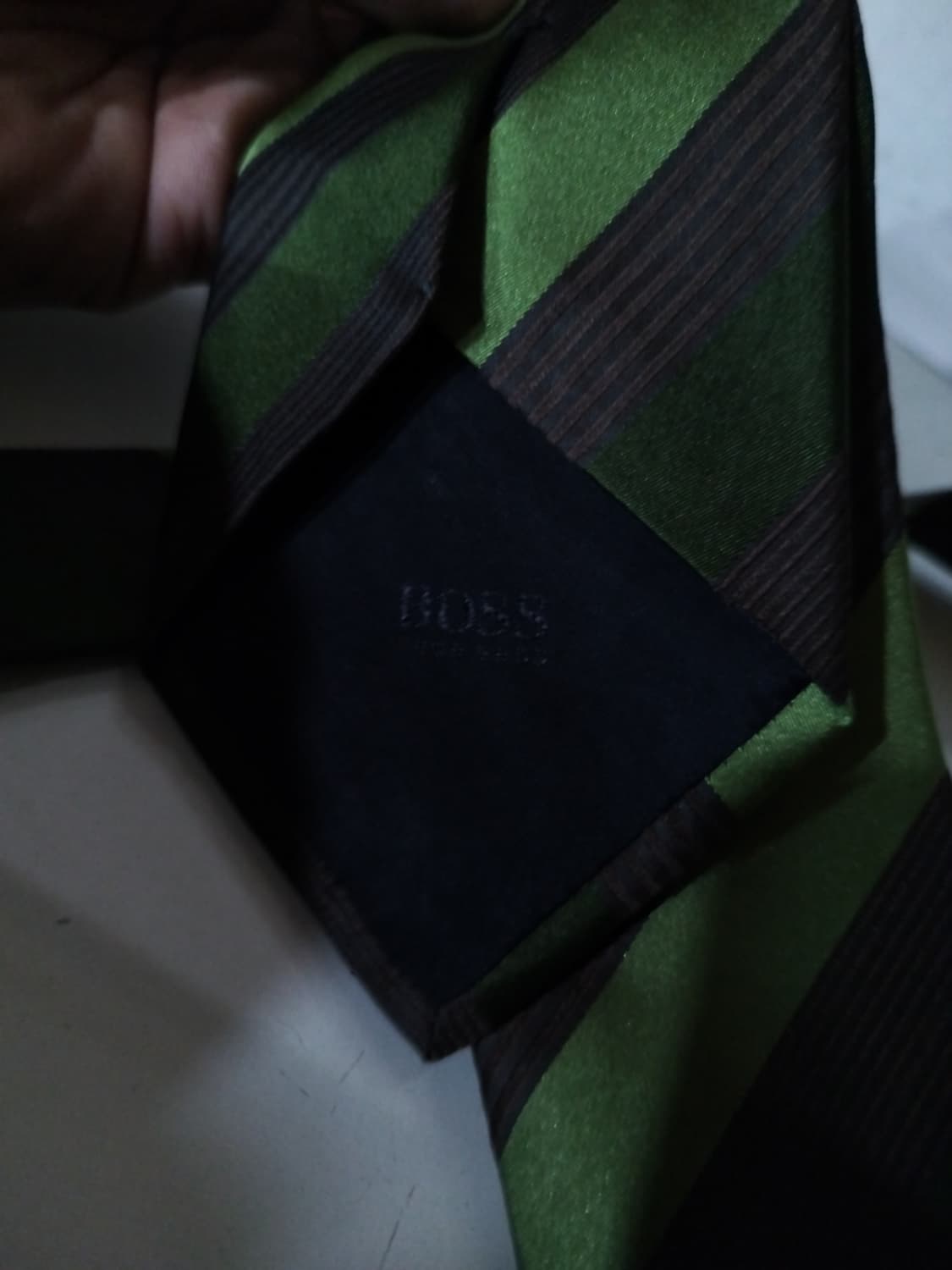 휴고보스 스트라이프 넥타이 상품이미지5