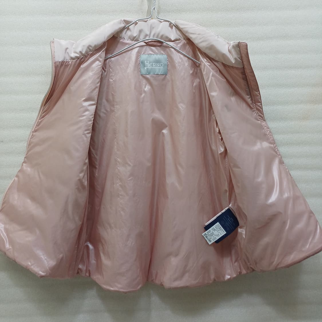 국내 에르노 키즈 여아 14a 간절기 경량 패딩 자켓 사랑봉봉 상품이미지3