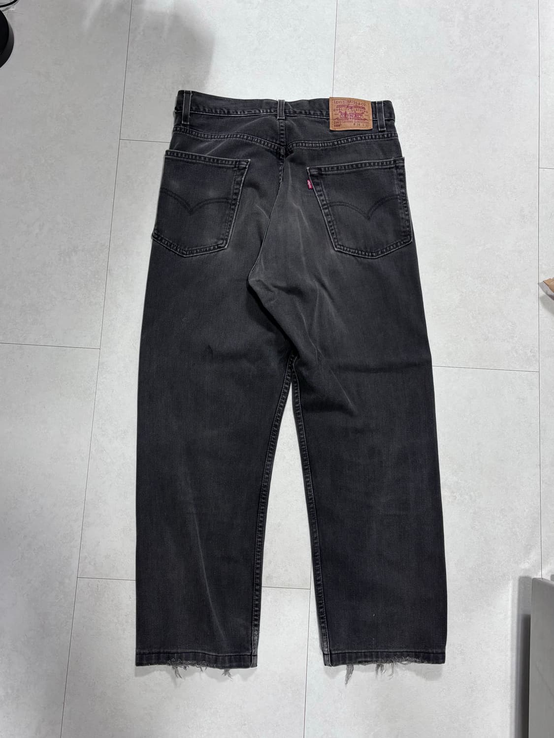 [34]리바이스 569 루즈스트레이트 데님 블랙 상품이미지2