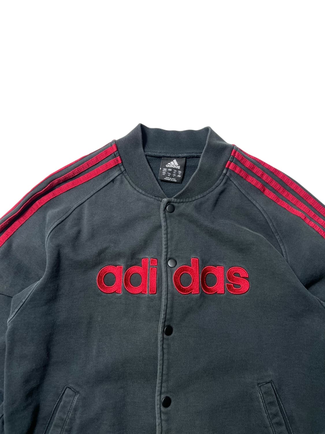 아디다스 희귀 스타디움 검빨 자켓 L 상품이미지2