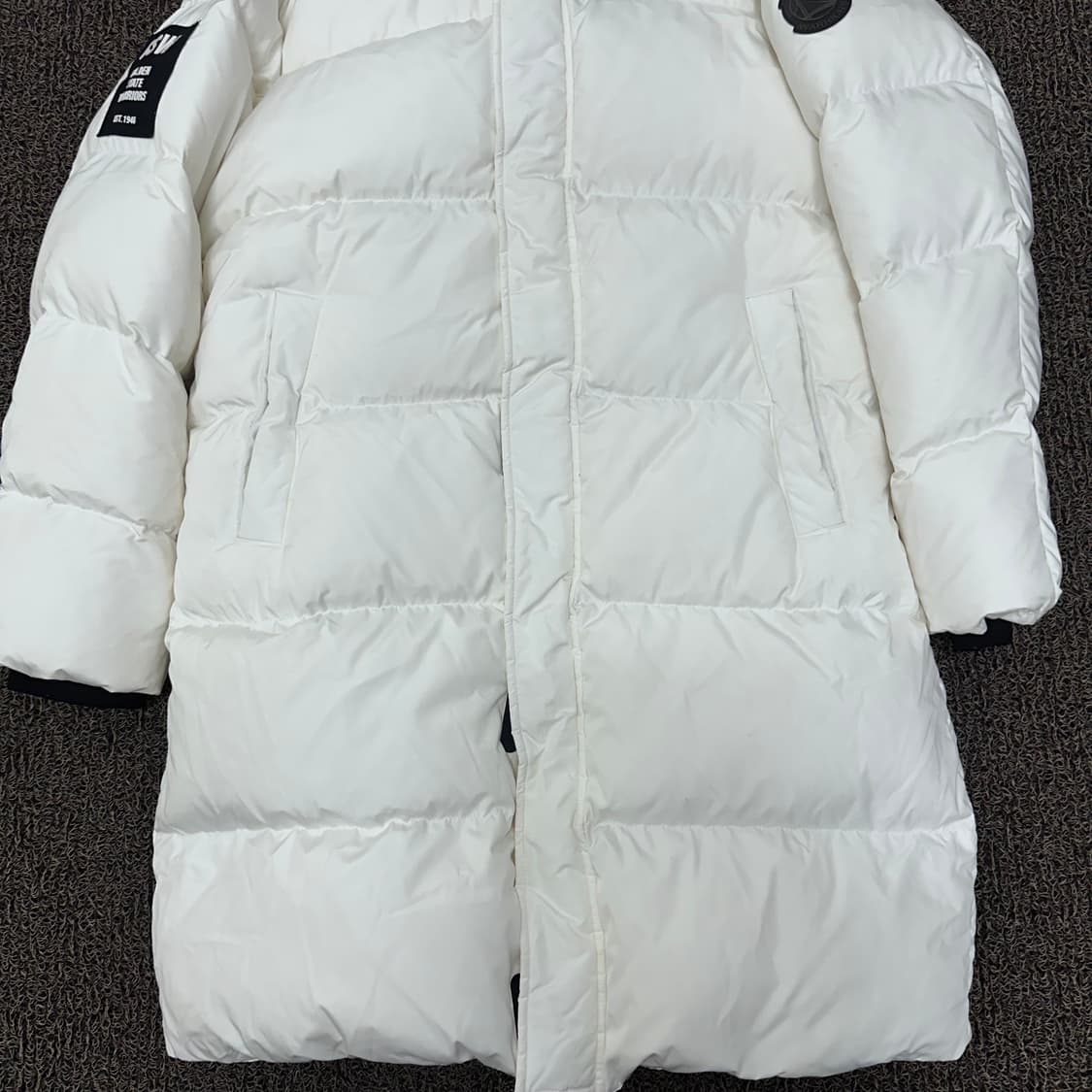 NBA 엔비에이 덕다운 롱패딩 화이트 L 상품이미지4