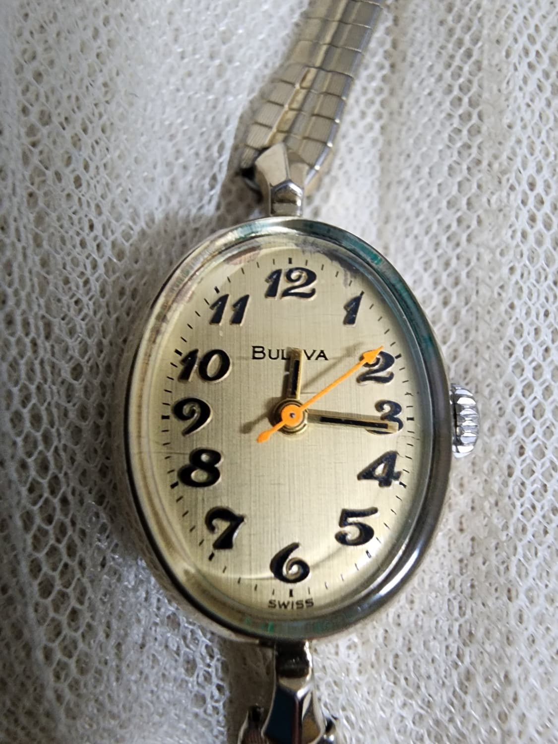 70s 빈티지 금장 부로바 기계식 여성시계 상품이미지4