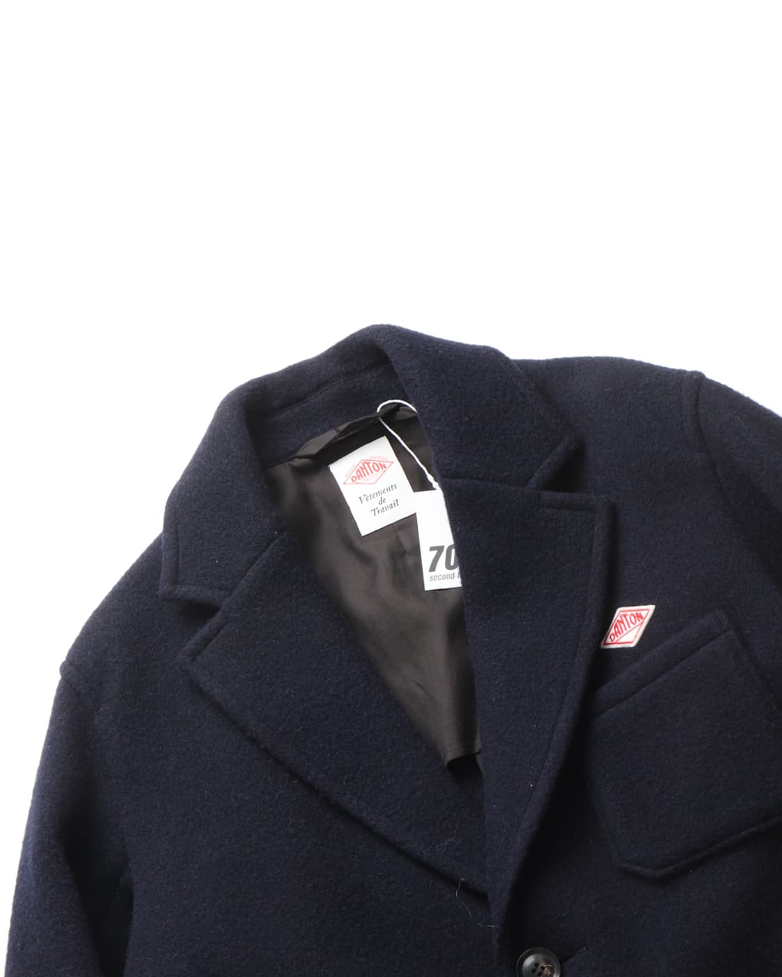 단톤 DANTON Wool Mousser Shop Coat 상품이미지4