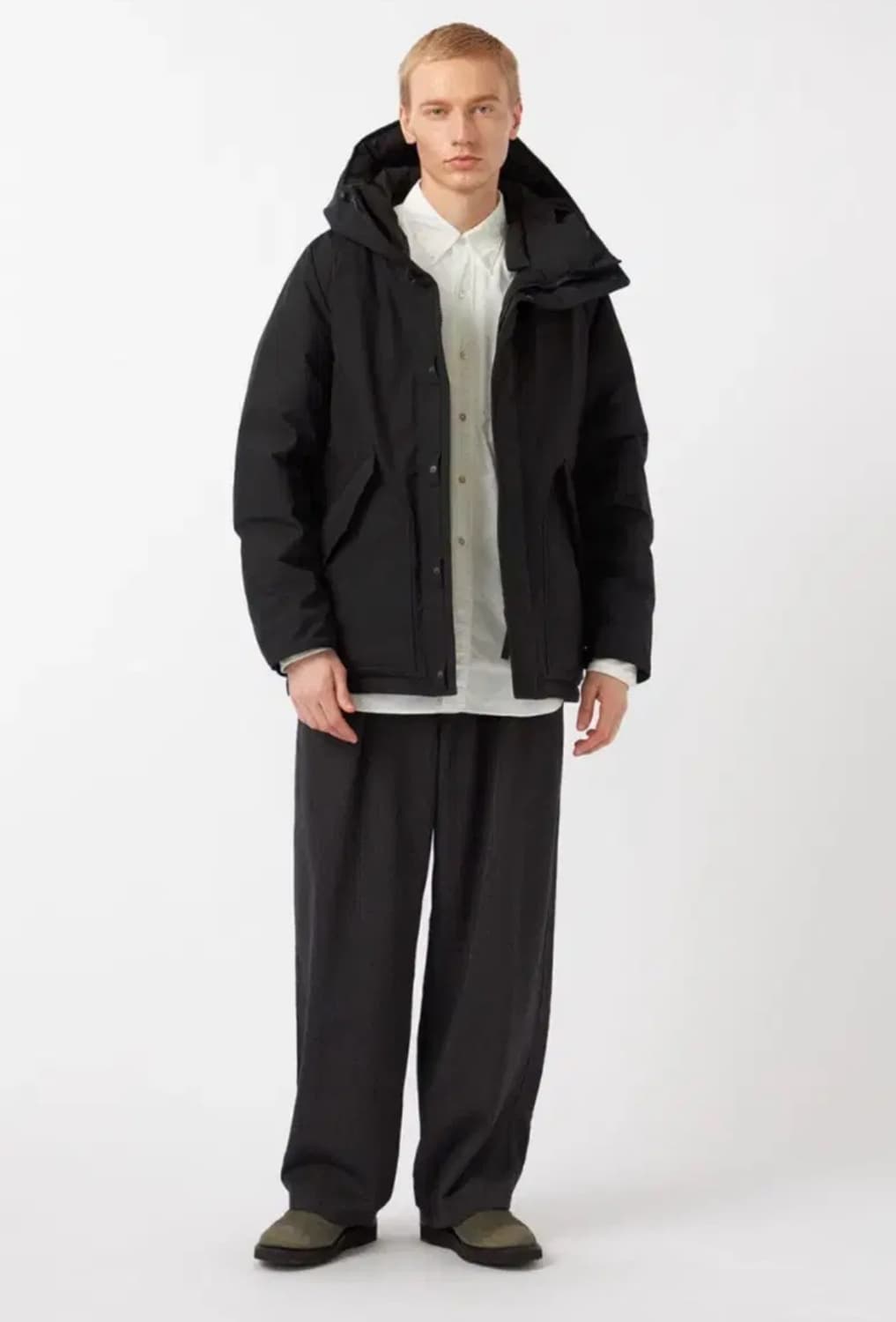 25AW 나나미카 고어텍스 다운코트 L 블랙 새제품 상품이미지2