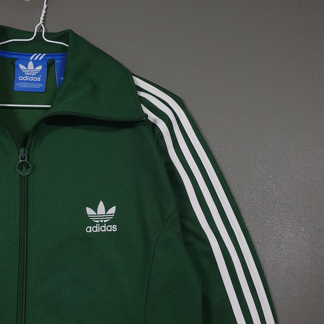 100) 아디다스 대장급 유로파 파이어버드 딥그린 트랙탑 져지 자켓 상품이미지3