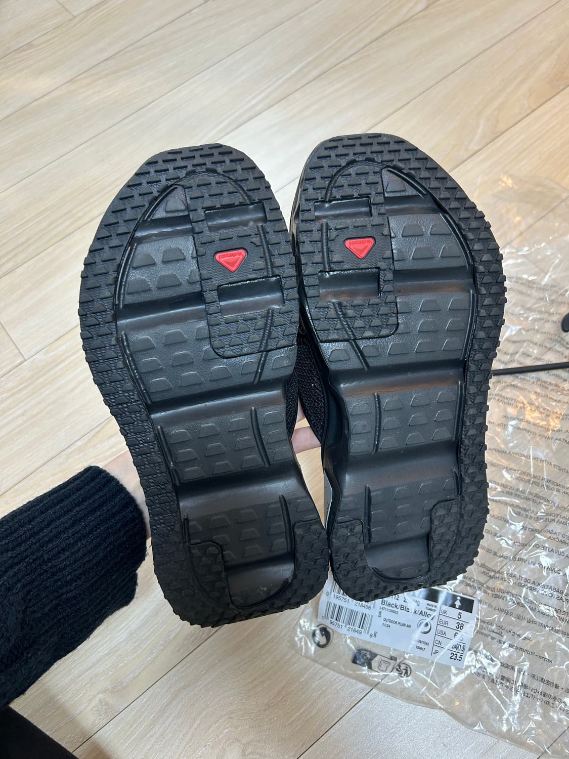 235(240) 살로몬 릴랙스 6.0 블랙 상품이미지3