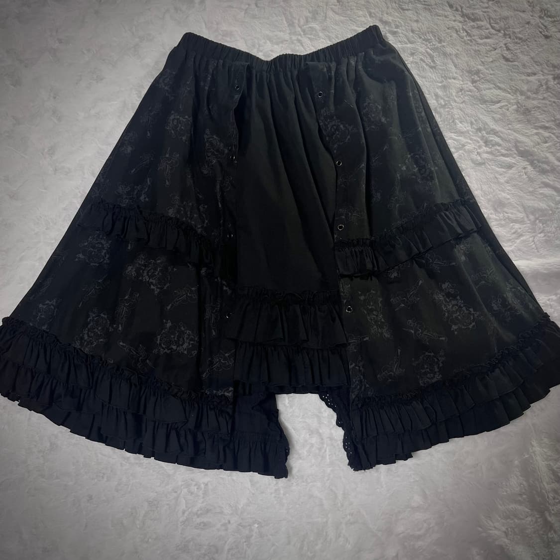 Bodyline 고딕 고스펑크 유카타 셋업 고스로리 로리타 상품이미지7