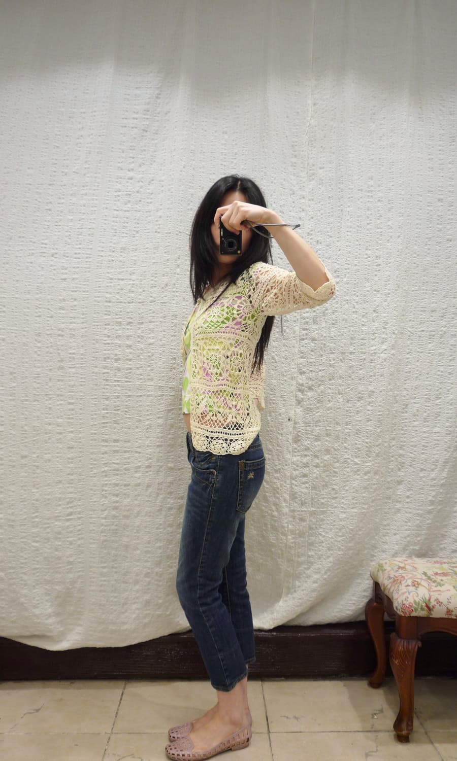 crochet net cardigan 상품이미지5