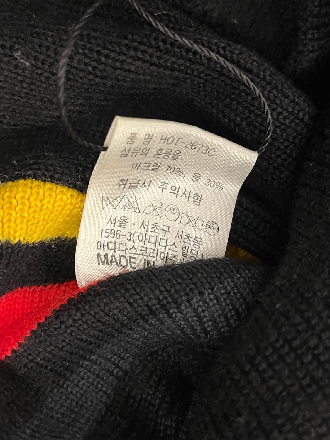 아디다스 삼선 비니 블랙 #csz3013 상품이미지3