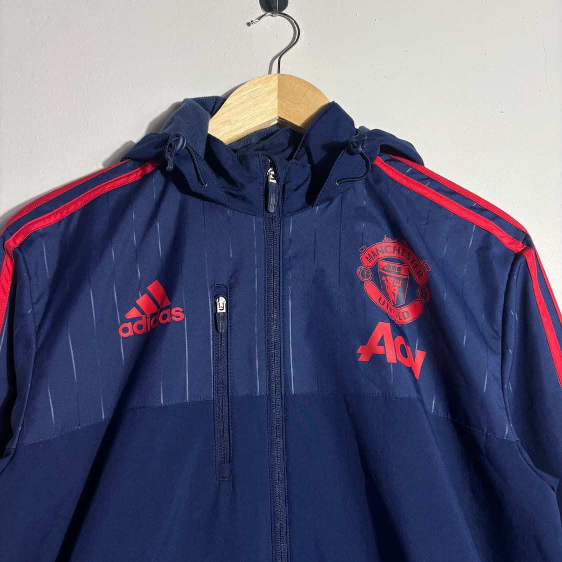 아디다스 맨체스터유나이티드 네이비 트레이닝 자켓 (무료배송) 상품이미지2