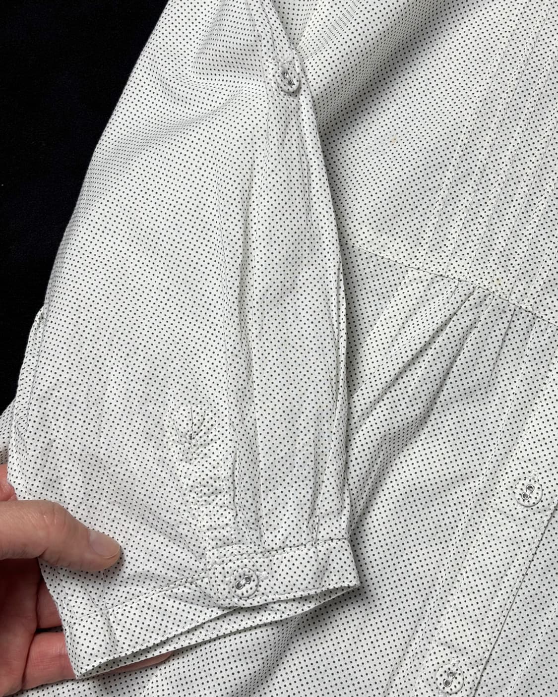 일본빈티지 리본셔츠 상품이미지5