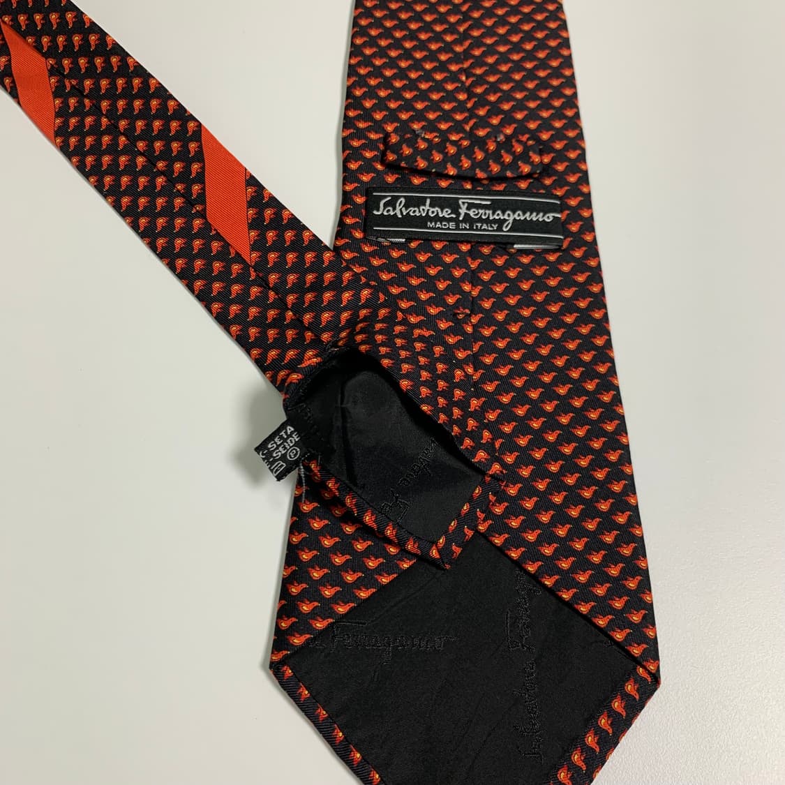 살바토레 페레가모(Ferragamo) 명품넥타이 A+등급 이태리100실크 상품이미지7