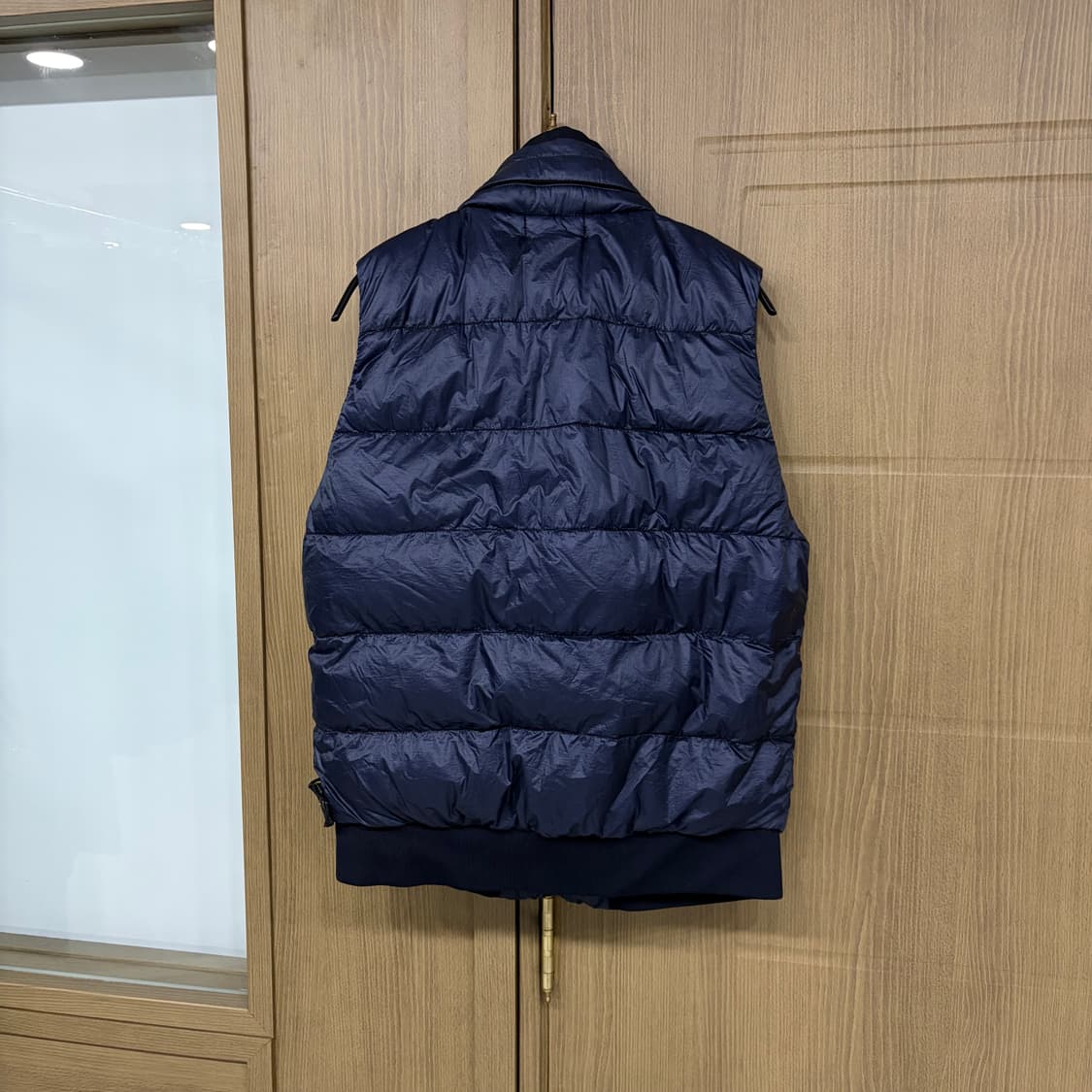 스톤아일랜드 정품 가먼트 다잉 네이비 와펜 패딩 조끼 베스트 (L) 상품이미지2