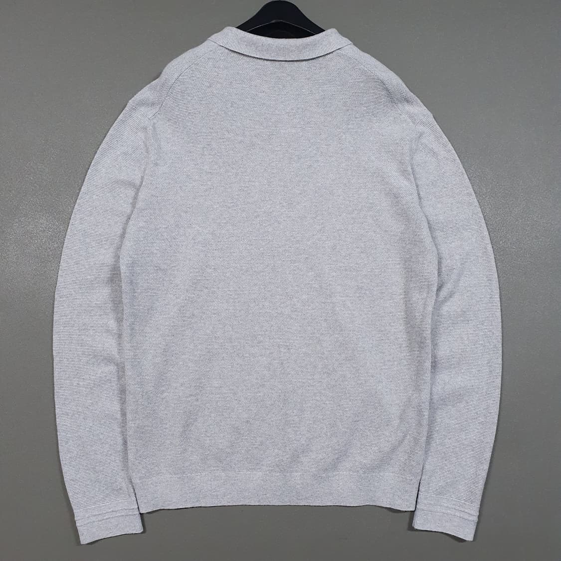 100) 헨리코튼 신형 21FW 코튼 캐시미어 블렌드 폴로 니트 스웨터 상품이미지9