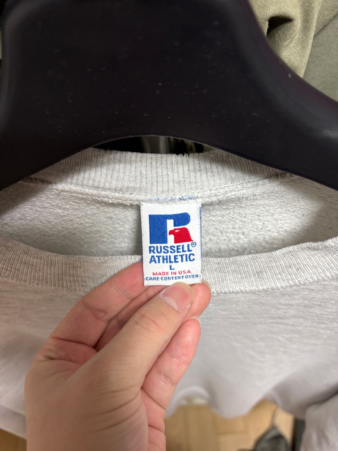 90s usa 러셀 스웻셔츠 L 상품이미지2