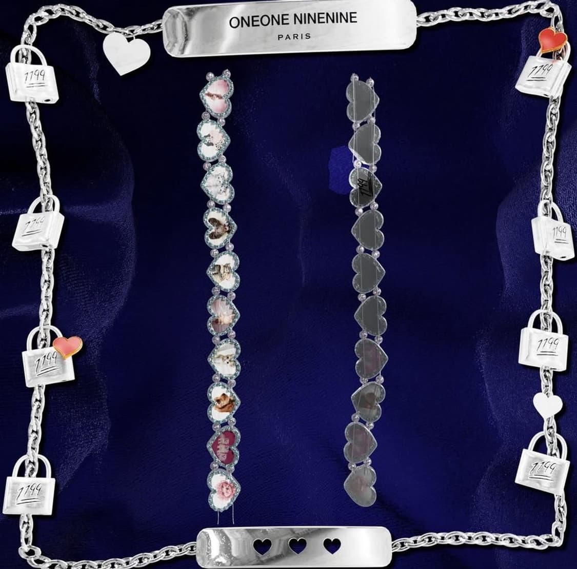 1199 bazo valentines cat bracelet 상품이미지2