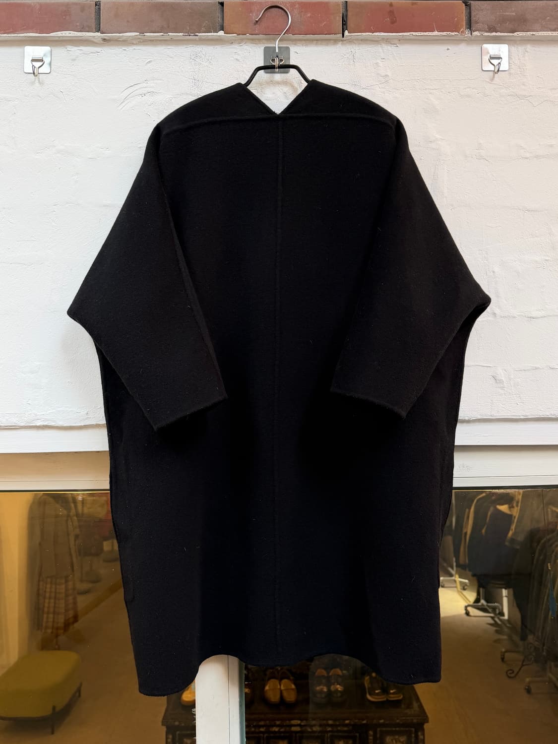 Vince 빈스 네이비 리버서블 울 코트 S 상품이미지9