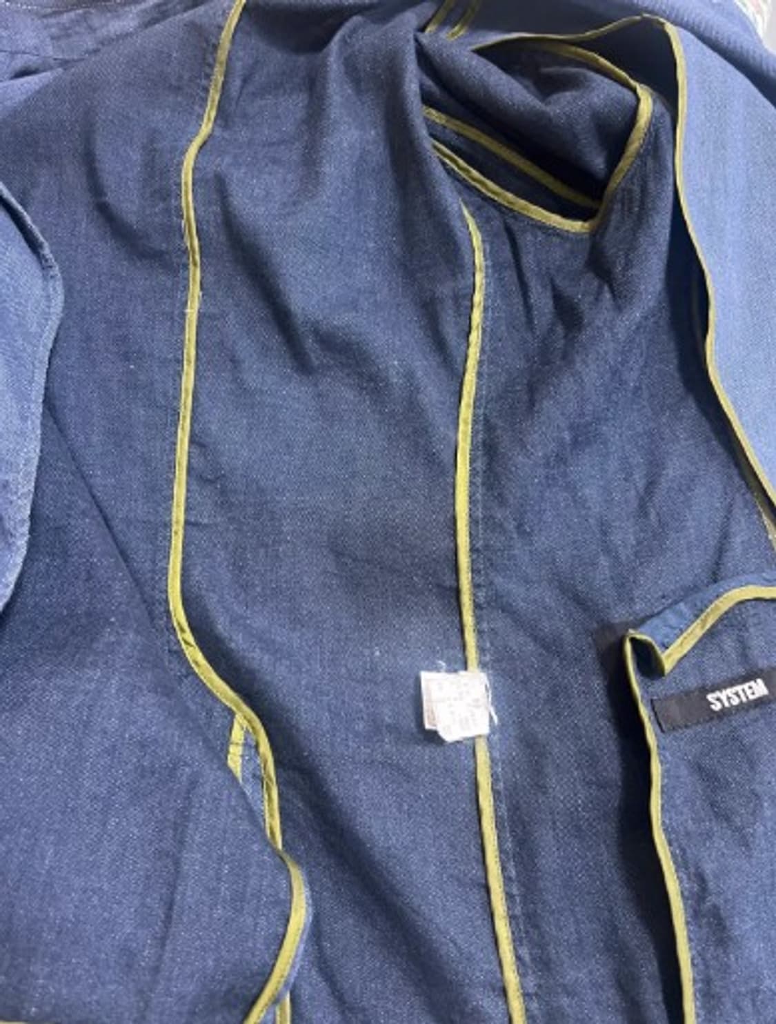 시스템 남성 청헤지코튼린넨자켓 95 상품이미지5