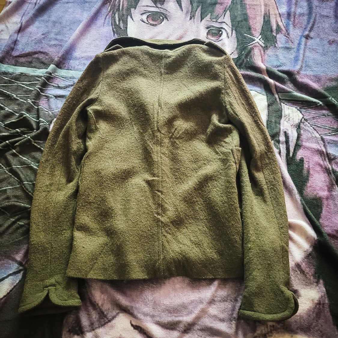 Clear wool double Jacket 상품이미지2