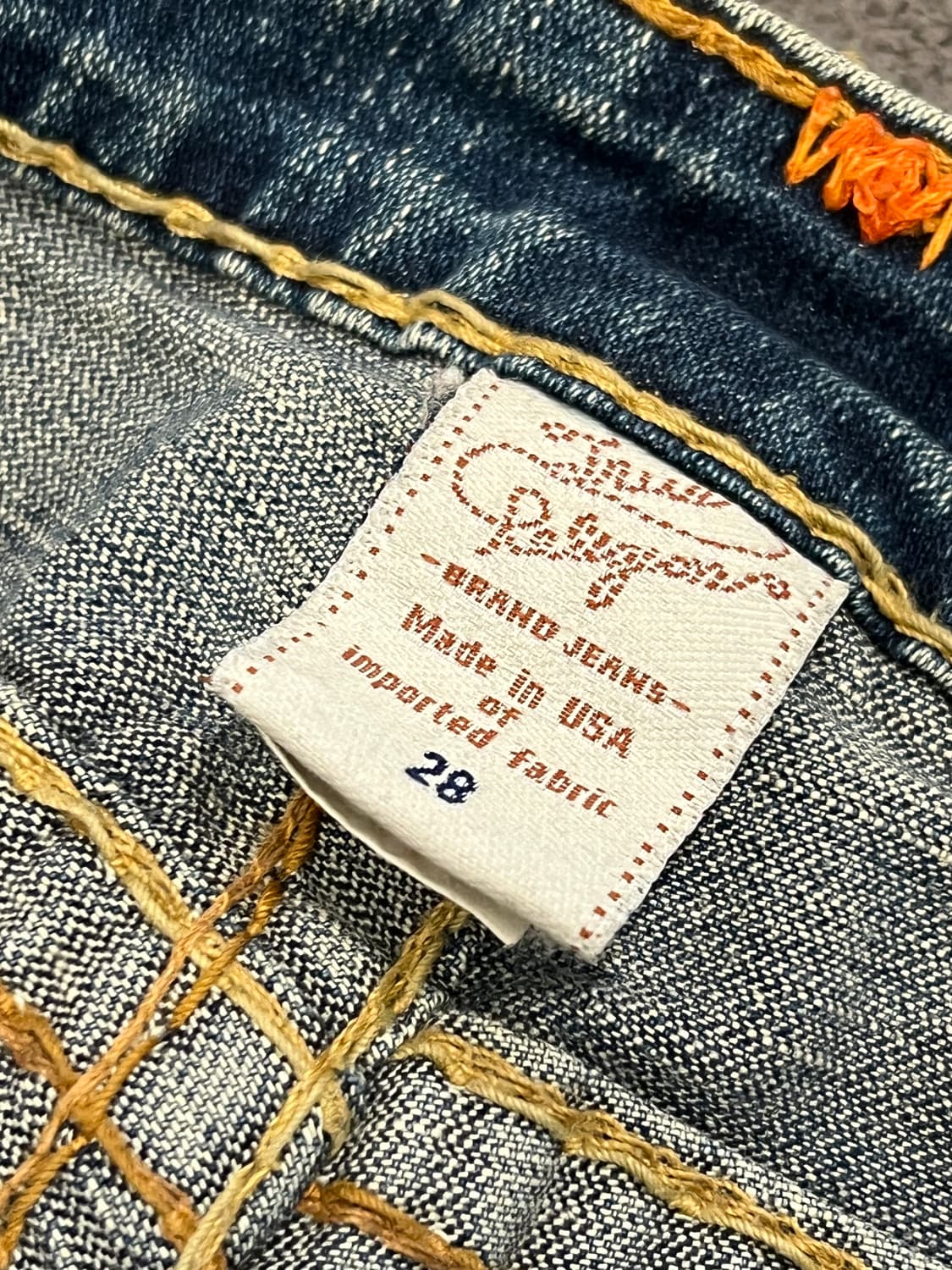 트루릴리전 부츠 데님 처분  상품이미지4