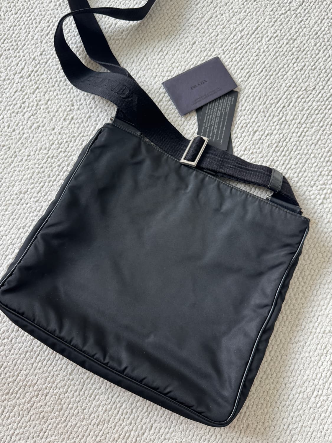 프라다 블랙 숄더백 상품이미지3