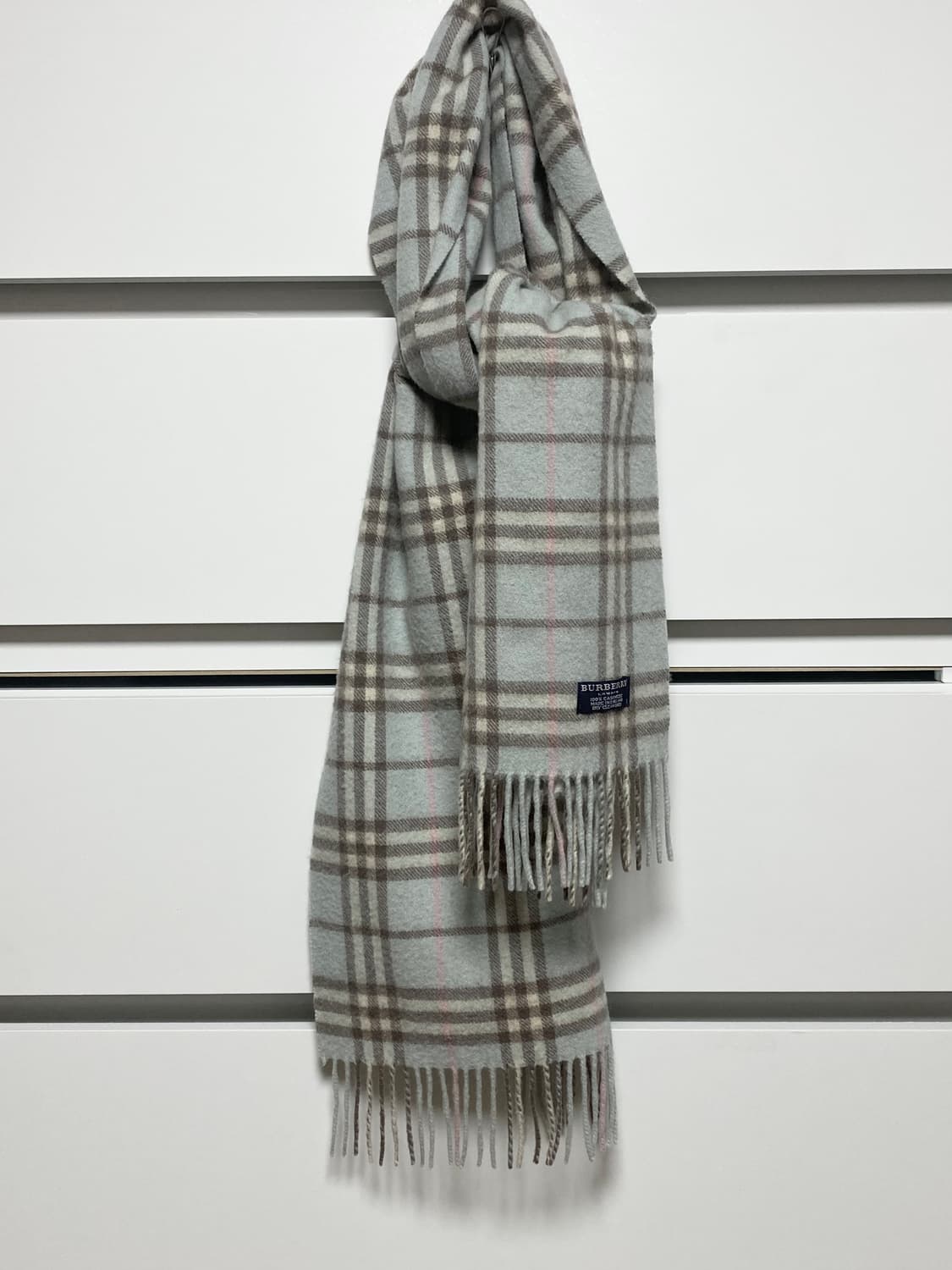 버버리 노바체크 캐시미어 머플러 상품이미지2