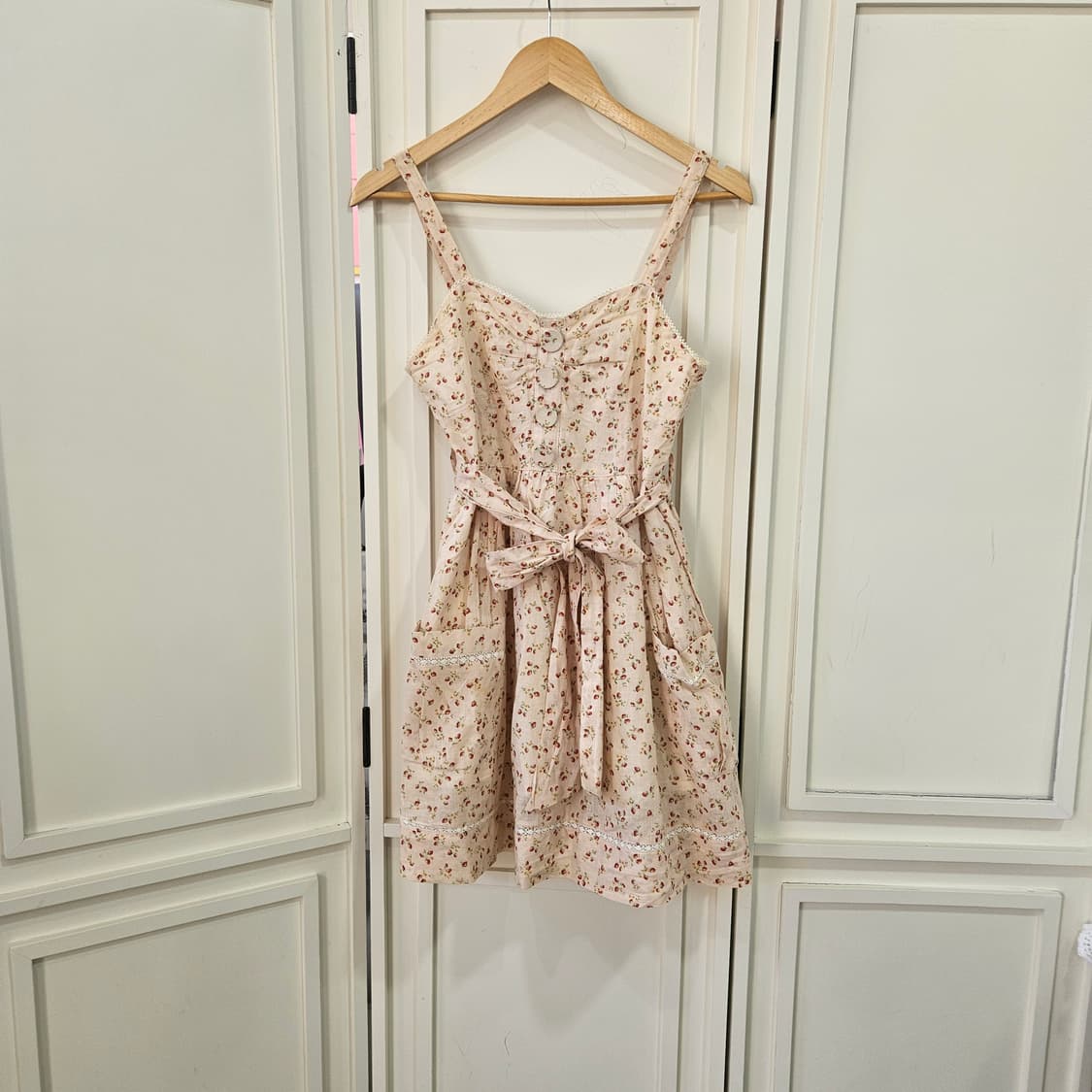 플라워 리본 원피스 상품이미지1