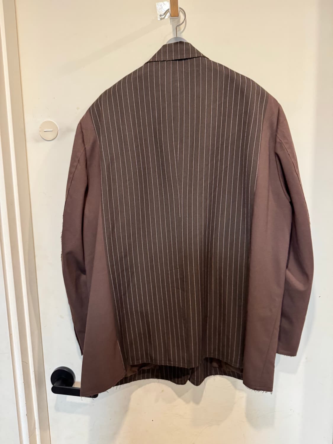 새상품 current 커렌트 콘트라스트 컷오프 대디 블레이저 상품이미지6