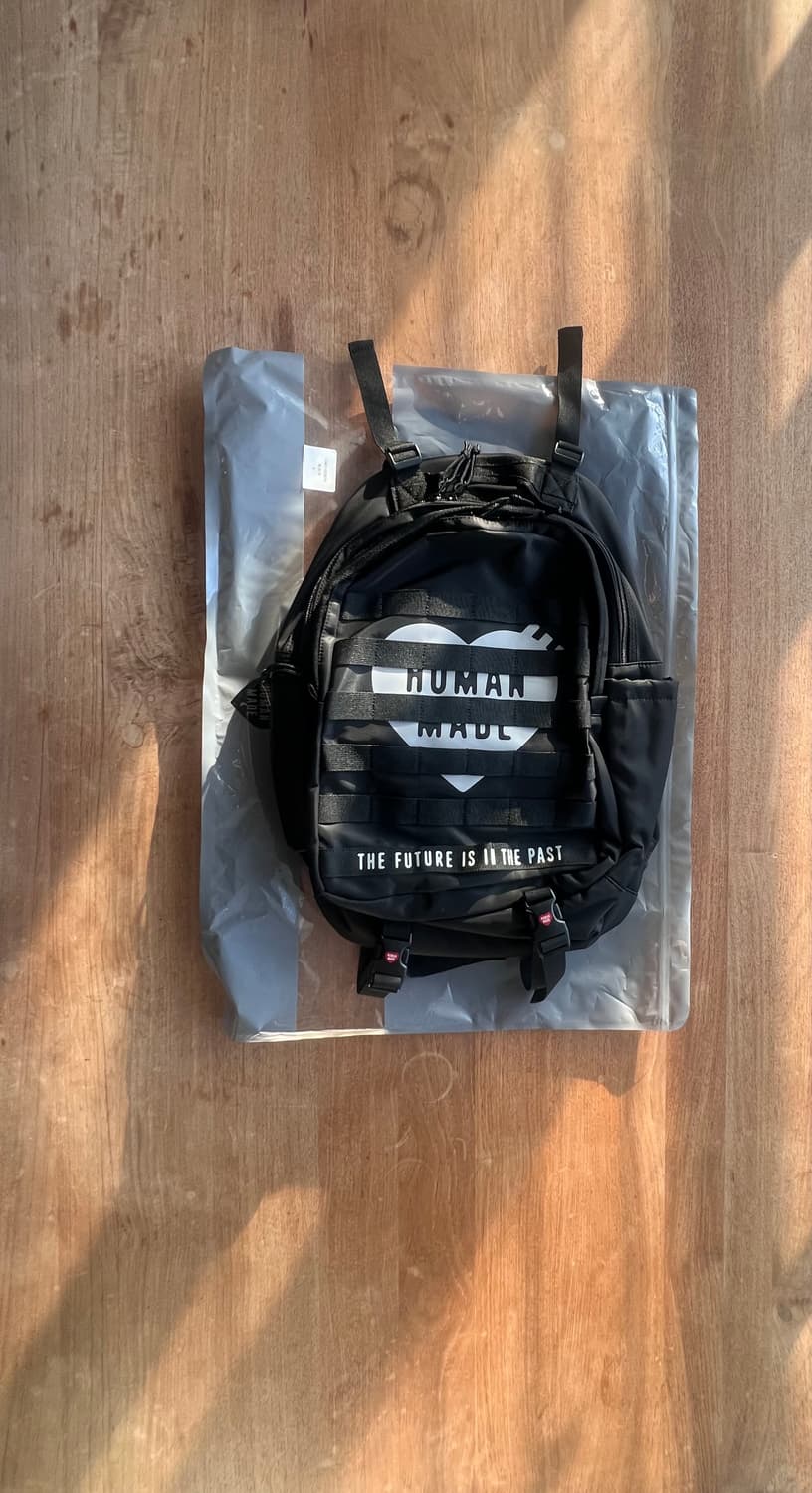 휴먼메이드 2026 밀리터리백팩 블랙 상품이미지2