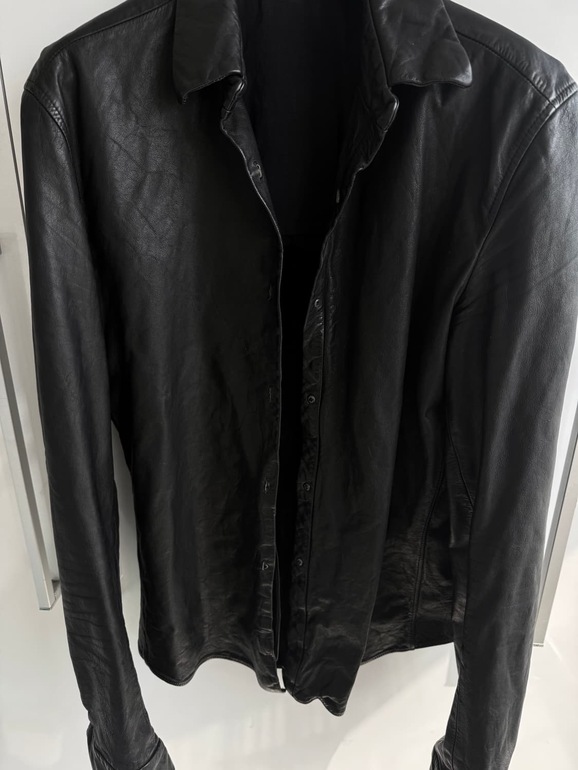carpe diem leather shirt 상품이미지4