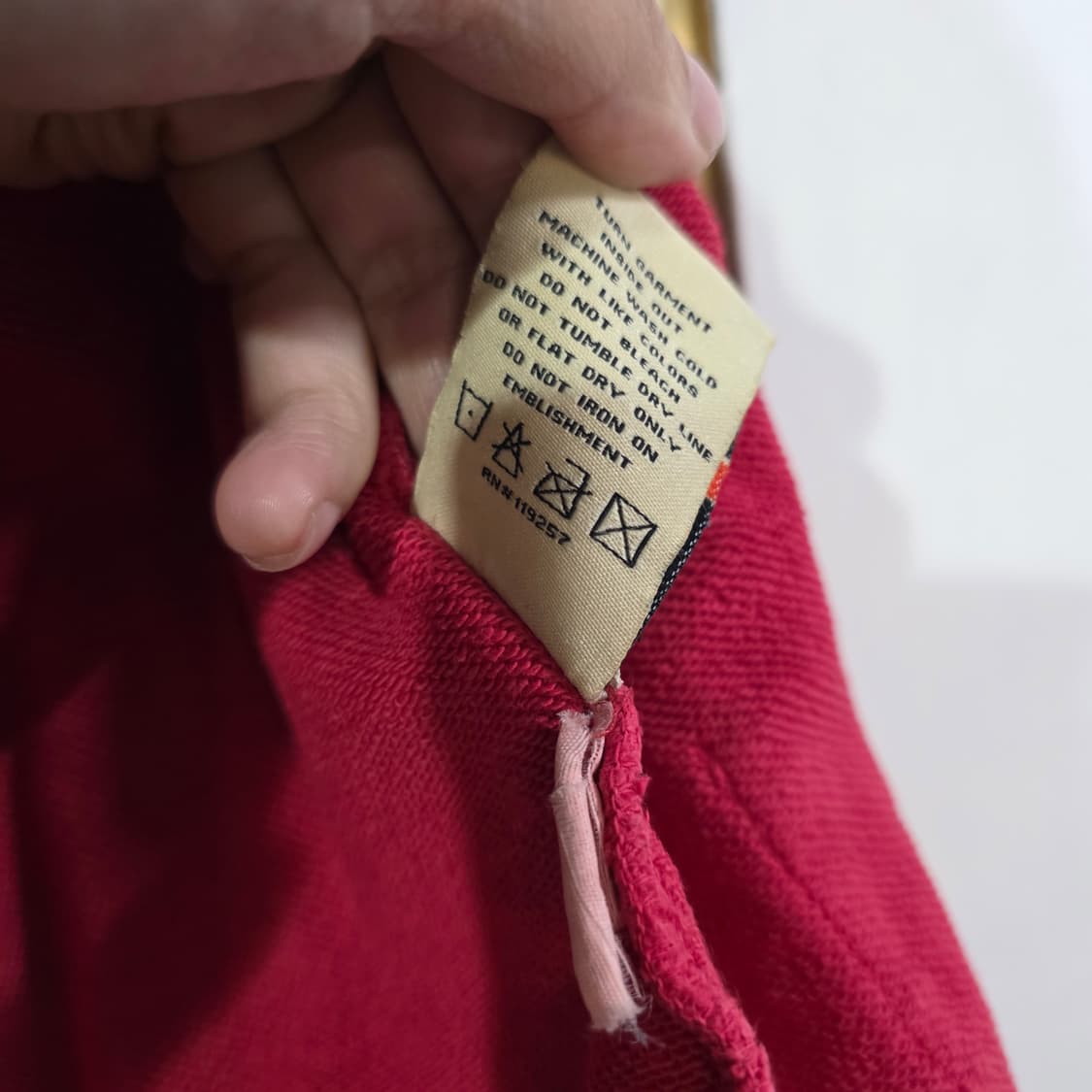 에드하디 y2k 빈티지 펑크 핑크 후드집업 S 상품이미지10