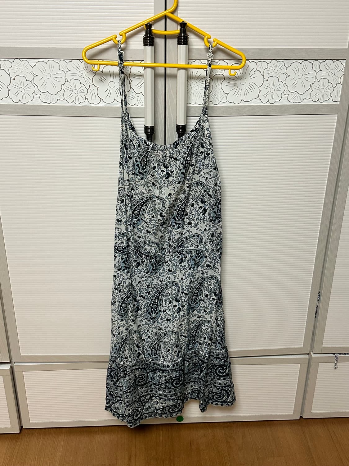 빈티지 페이즐리 미디 원피스 상품이미지4