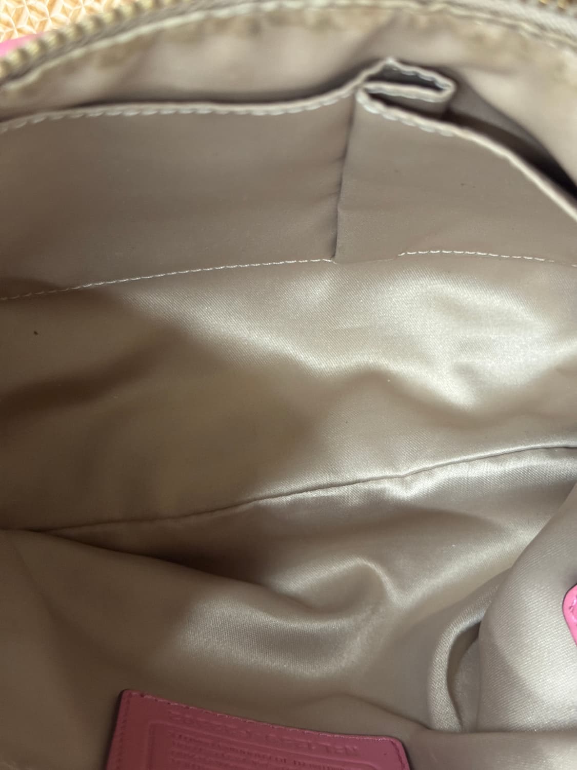 💗 Coach Signature Pink Ivory Bag 상품이미지9