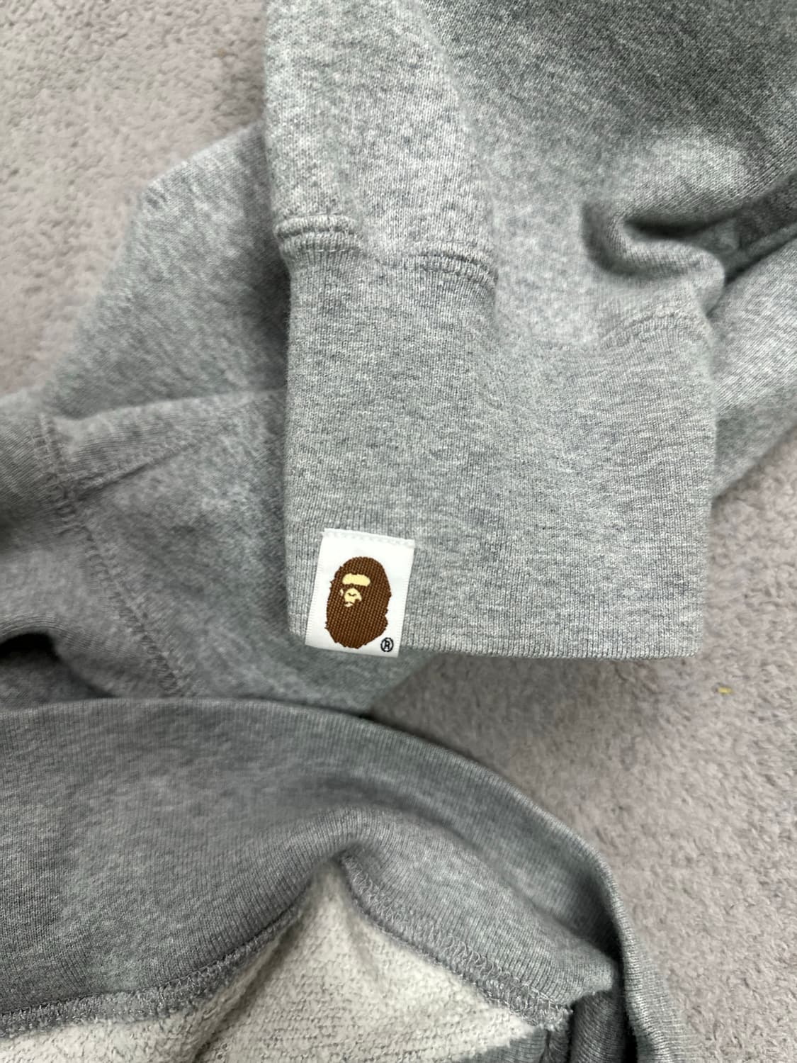 베이프 샤크 후드티 2XL  정품 상품이미지7