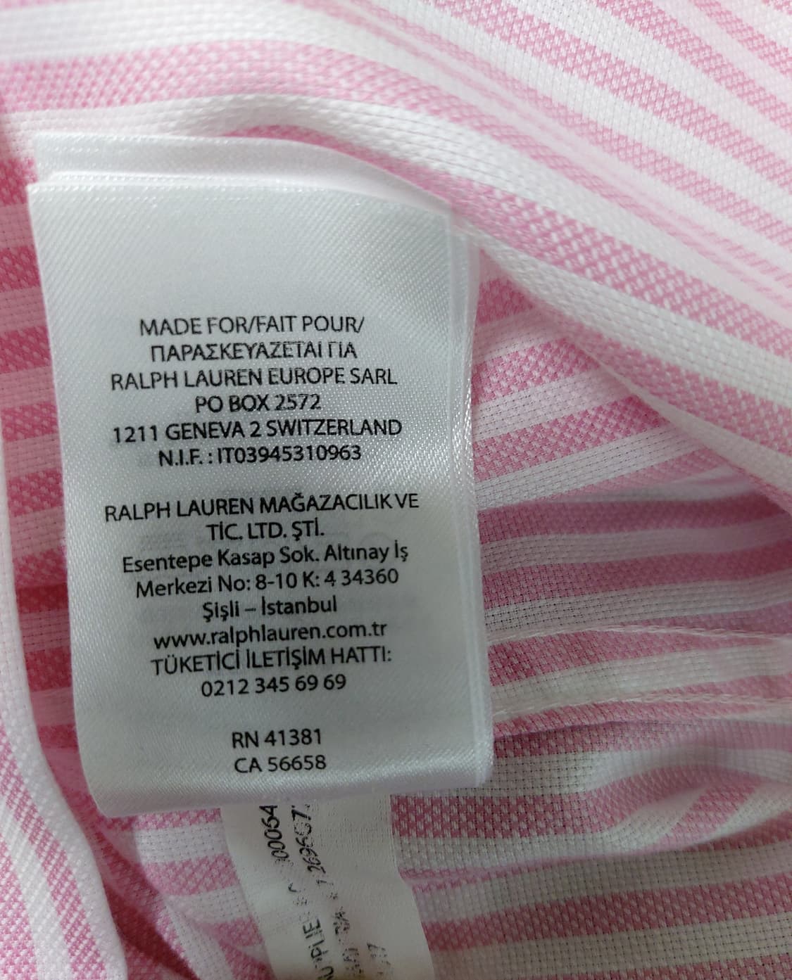 폴로 랄프로렌 이지케어 핑크 스트라이프 셔츠(L~XL)

 상품이미지8