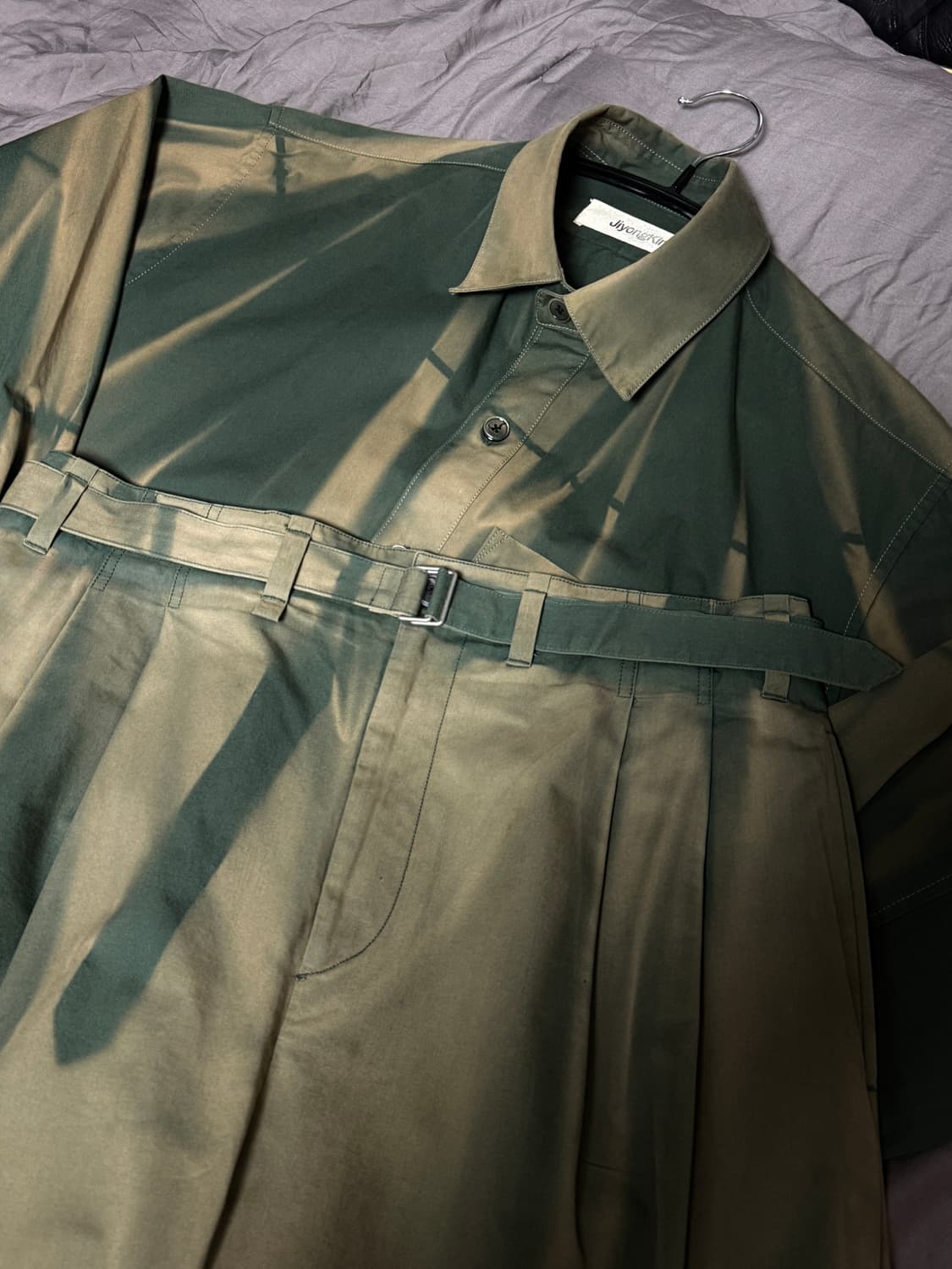 지용킴 22aw 선블리치 셋업 L, L 상품이미지5