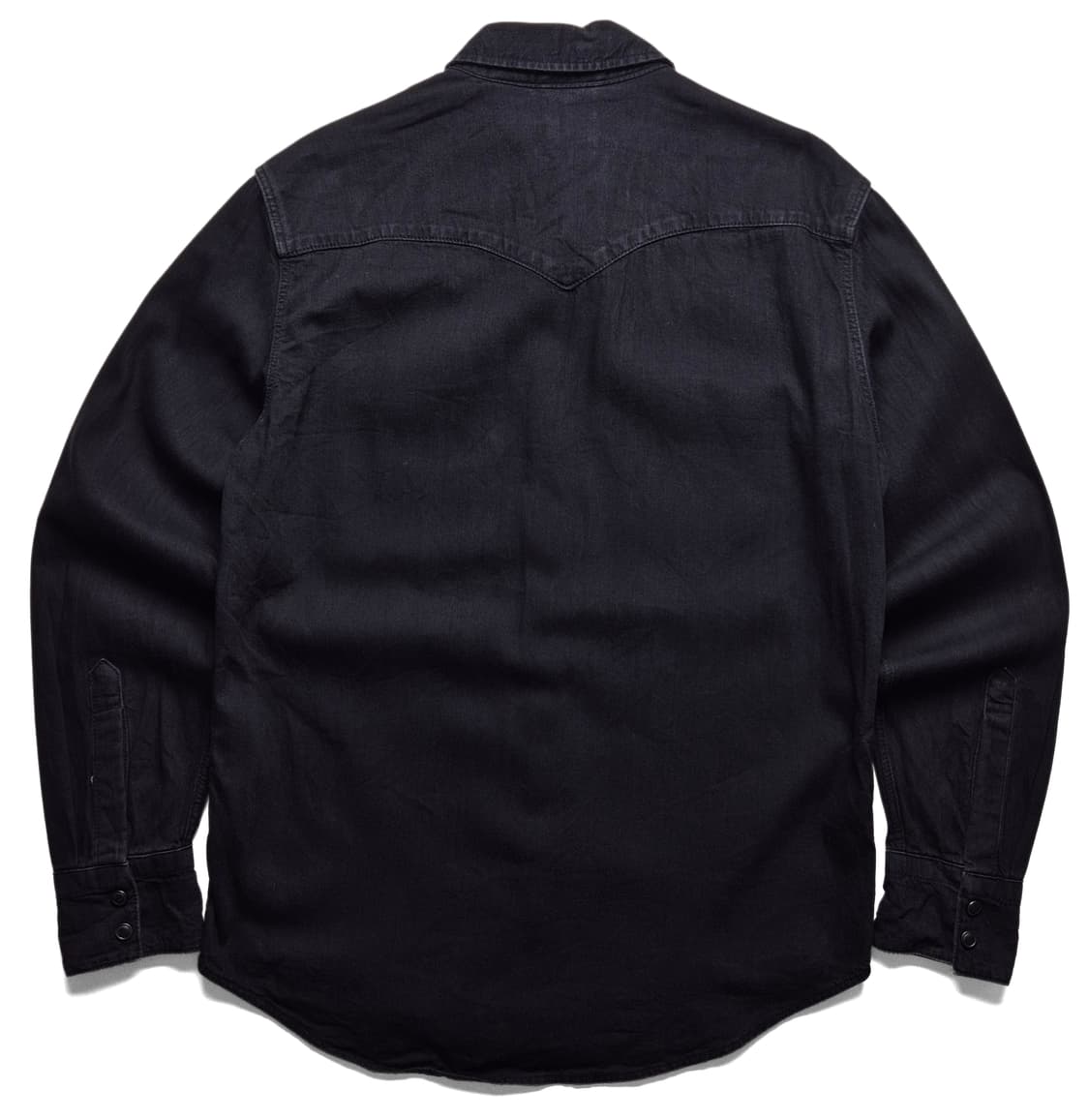 [M] 리바이스 바스토우 웨스턴 데님셔츠 블랙 상품이미지7