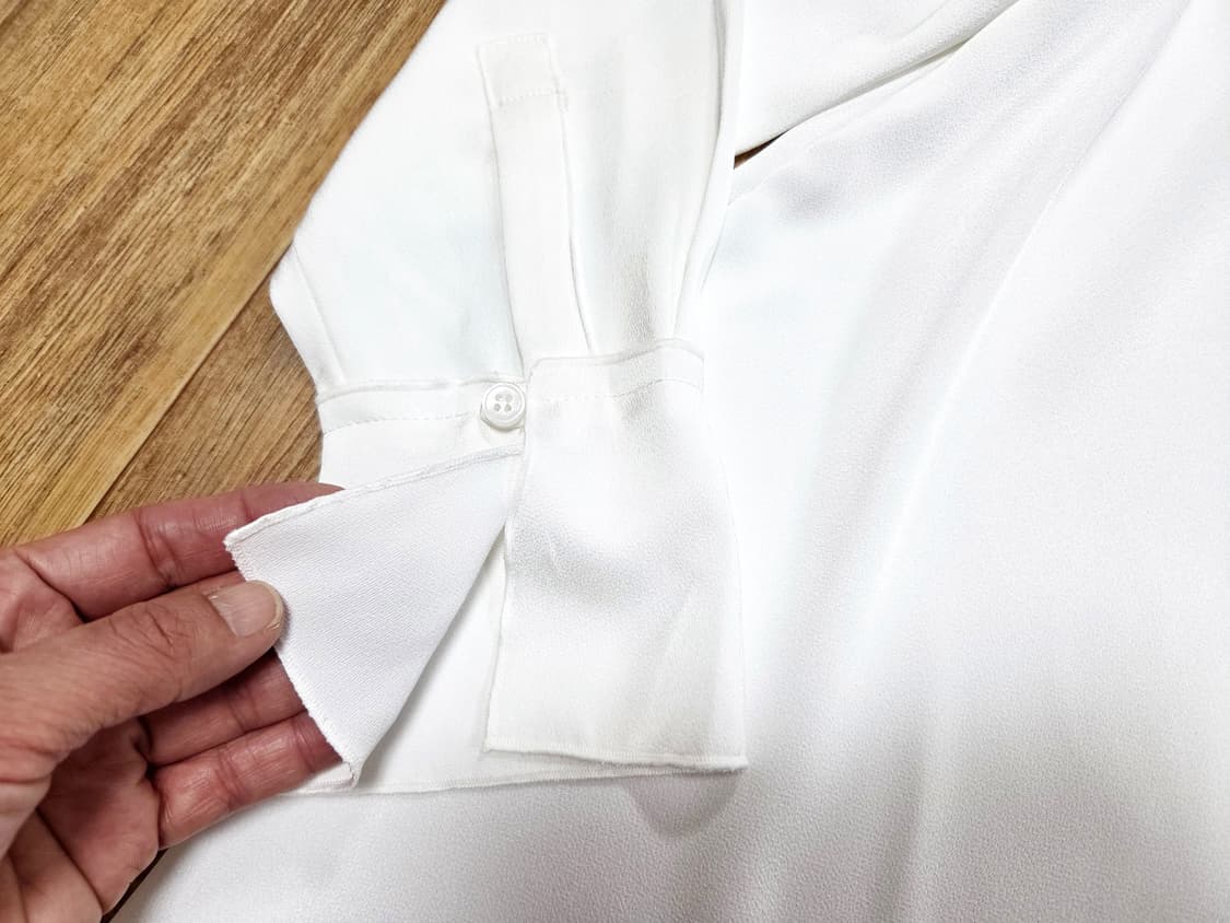 몸빼(MOMBBE) 드레이프 블라우스 55-66 새상품 상품이미지4