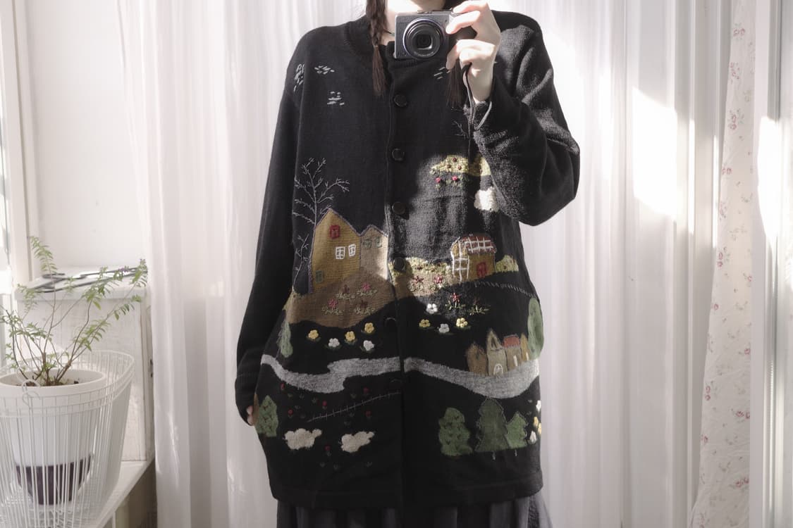 Village vintage cardigan 상품이미지7
