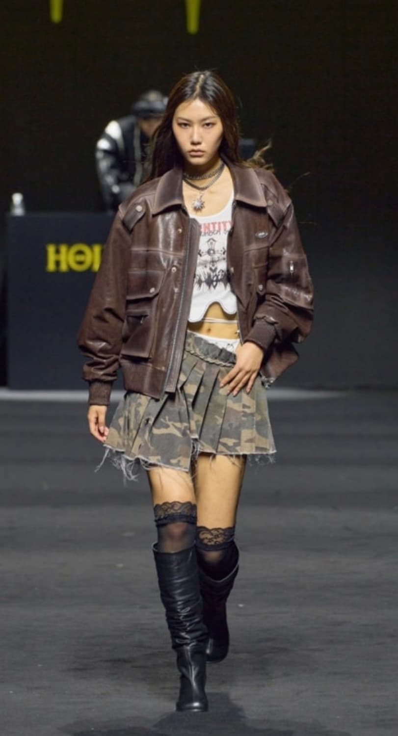 홀리넘버세븐 레더자켓 (뉴진스 민지 착용) 상품이미지4