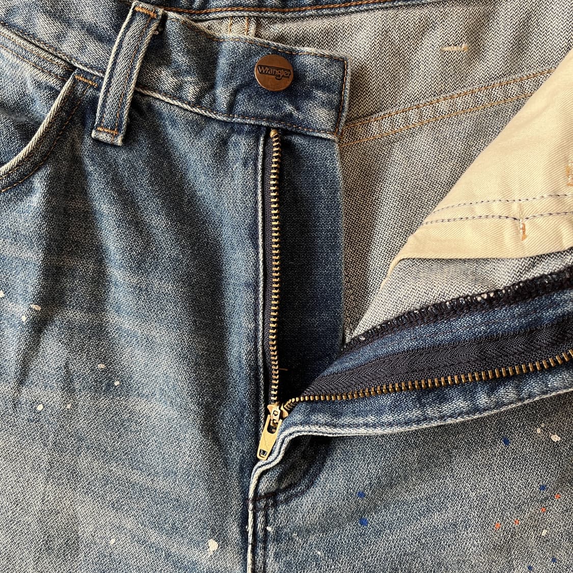 Opaque.Clip X Wrangler Boots Cut Denim 상품이미지5
