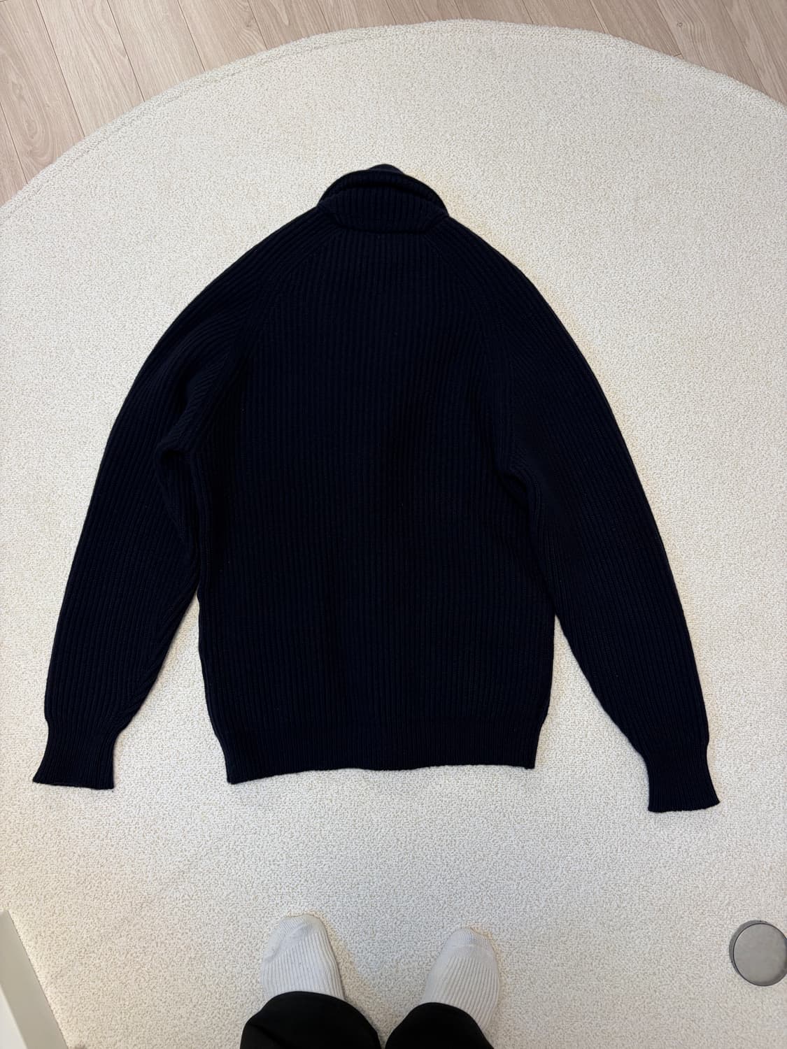 윌리엄 로키 네이비 숄카라 가디건 상품이미지6