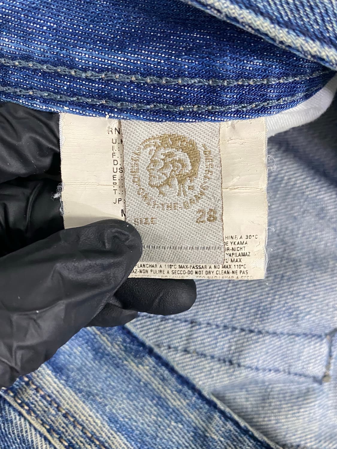 디젤 Diesel ZATINY 데님 팬츠 청바지 28/32 <501> 상품이미지5