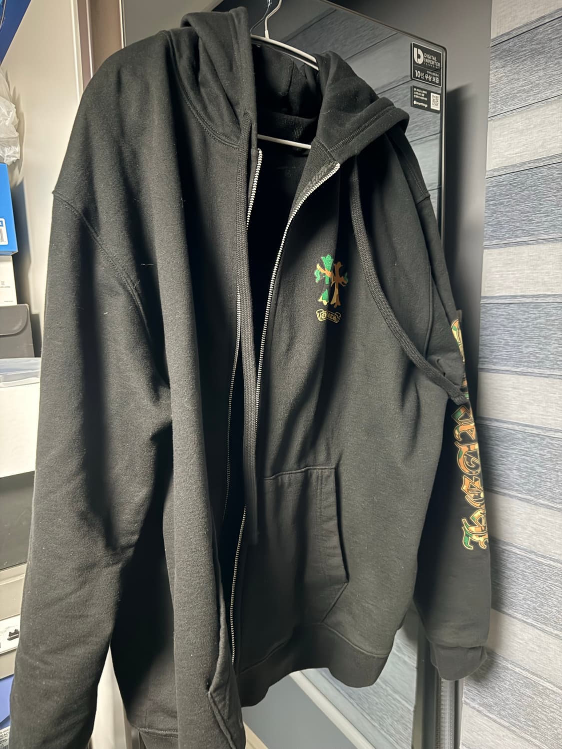 (백화점택) 크롬하츠 헤비웨이트 카모플라쥬 홀스슈 후드집업 2XL 상품이미지1