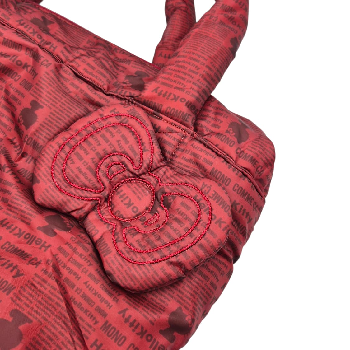 헬로키티 x 모노콤사 패디드 리본 빅 토트백 상품이미지2