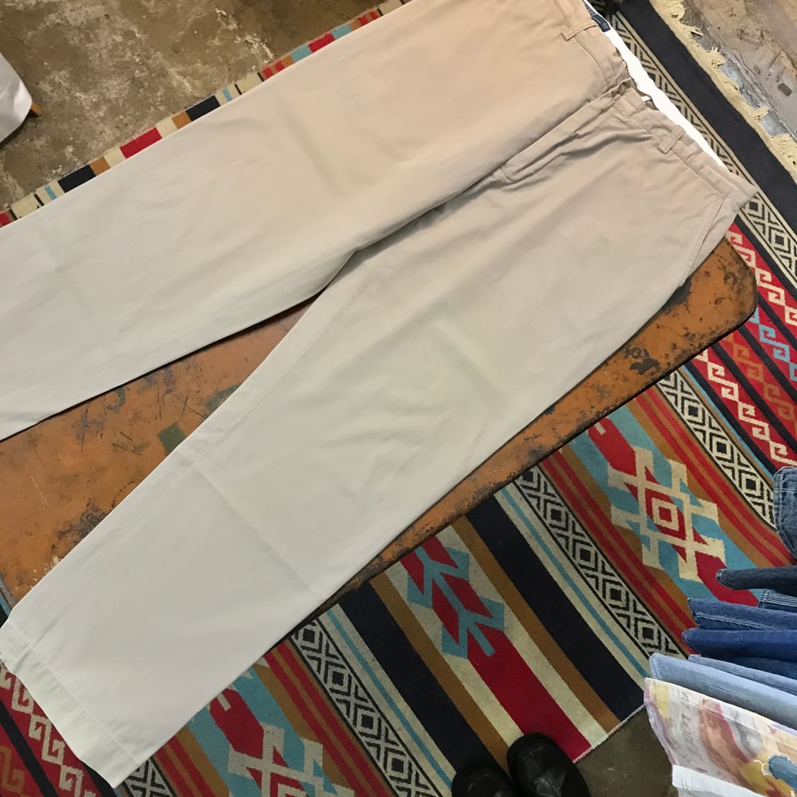 폴로랄프로렌 베이지 코튼 치노 팬츠 면바지 허리 37 빅사이즈 상품이미지3