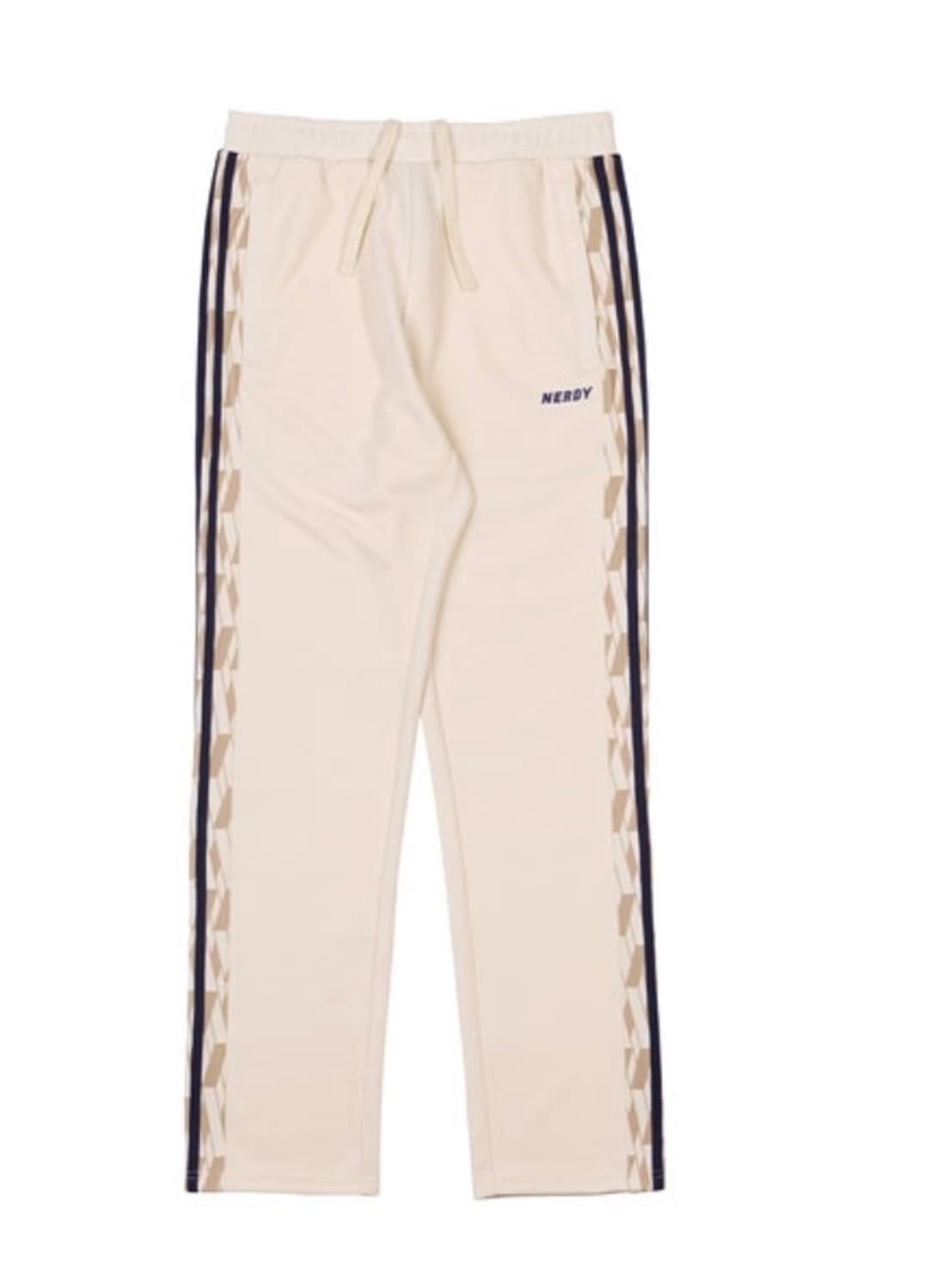 널디 심볼 패턴 트랙 팬츠 아이보리 S 상품이미지1