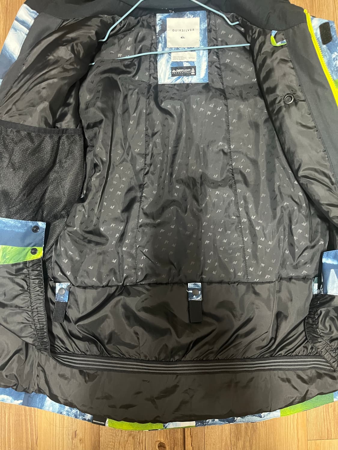 퀵실버 스키 보드 L 100 스키복 보드복 상하 바지 자켓 세트 오클리 상품이미지3