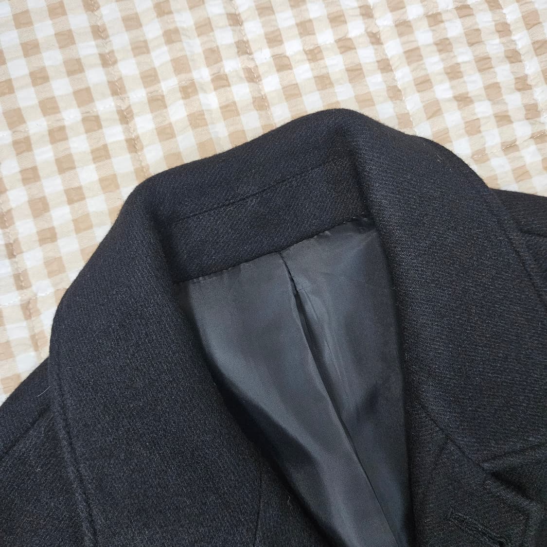 마인드브리지 브레시티드 오버핏 코트 남자100 상품이미지2