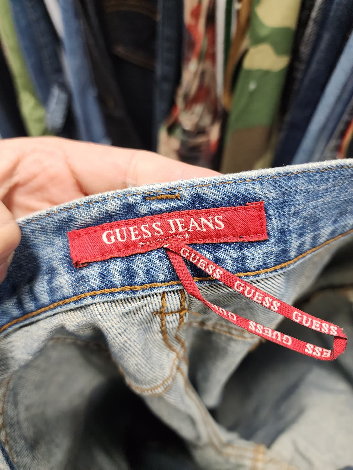 게스 90s 청바지 부츠컷  상품이미지7